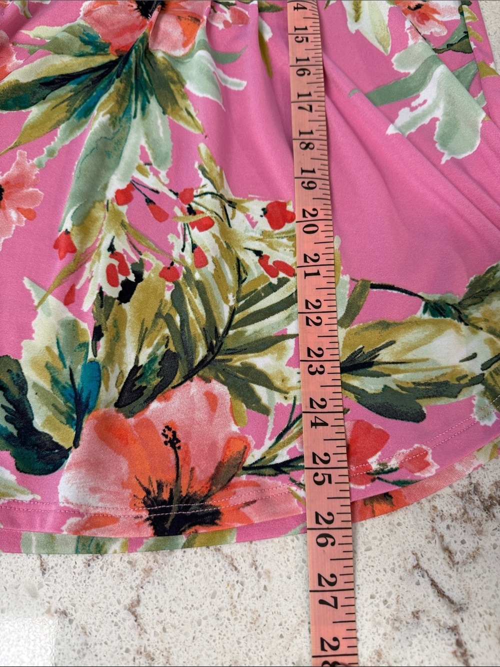 Ava & Grace Pink Floral Pullover Blouse Women's Medium Boho Romantic Top - Picture 8 of 8